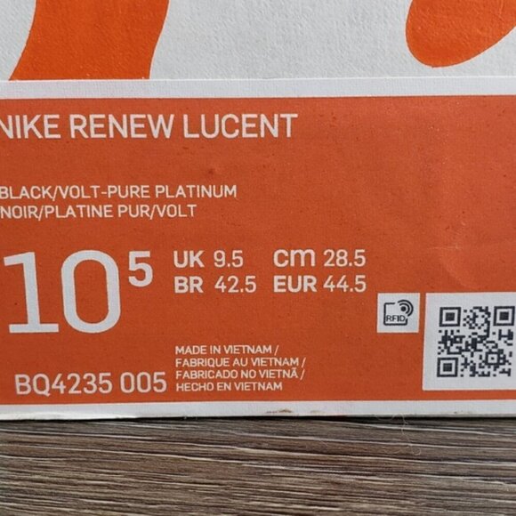 New Nike Renew Lucent Black Volt | 10.5 main image 4
